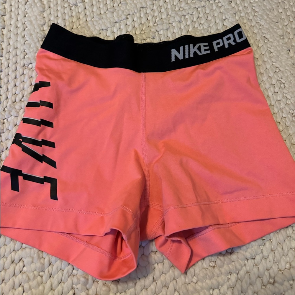 Nike pink shorts